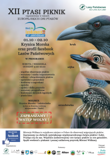 XII Ptasi Piknik - Europeskie Dni Ptaków na Mierzei Wiślanej 2022